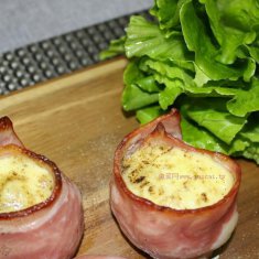 培根芝士雞蛋卷的做法