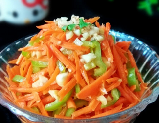 涼拌胡蘿卜絲的家常做法
