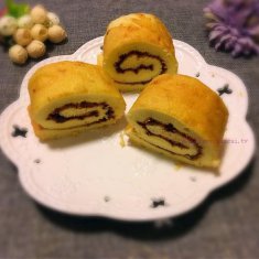 果醬蛋糕卷的做法