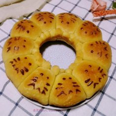 淡奶油龍貓擠擠面包的做法