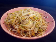 涼拌自發(fā)綠豆芽的家常做法