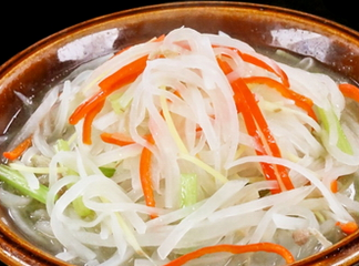 水煮蘿卜絲的家常做法