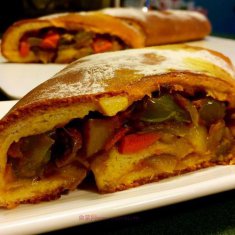 斯特龍博利素食面包卷的做法