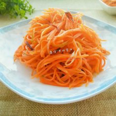 清炒胡蘿卜的做法