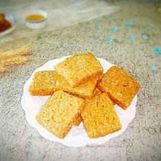 咖啡全麥餅干的做法