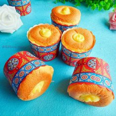 卡仕達(dá)注心蛋糕的做法