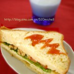 雞蛋肉松三文治