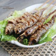 香辣烤小黃魚的做法