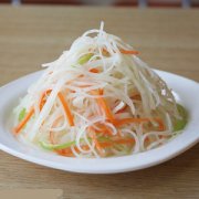 涼拌白蘿卜絲的做法