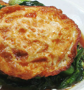 菠菜煮荷葉蛋的家常做法