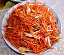 【涼拌胡蘿卜絲】涼拌胡蘿卜絲的做法_涼拌胡蘿卜絲怎么做最好吃_涼拌