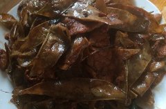 肉片炒編豆干的做法