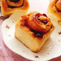 黃油水果面包卷的做法