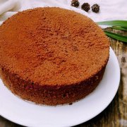 八寸巧克力戚風(fēng)蛋糕的做法