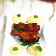 奶香土豆泥雞腿的做法