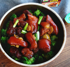 紅燒豬手的家常做法