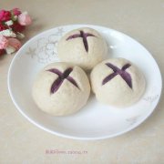 紫薯開(kāi)花饅頭的做法