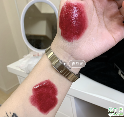 紀梵希2019圣誕限量27好看嗎 紀梵希27bold red口紅試色4