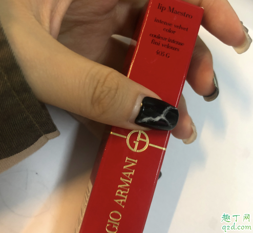 阿瑪尼2019圣誕限定405G好看嗎 阿瑪尼紅管405g試色6