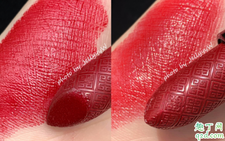 紀(jì)梵希27和28哪個好看 紀(jì)梵希圣誕限定n27和n28試色對比3