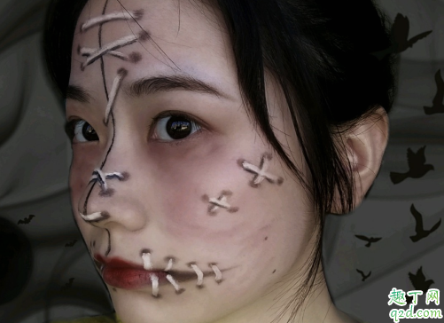 2019歡樂谷萬圣節(jié)化妝要錢嗎 2019萬圣節(jié)穿線木偶妝畫法教程 2