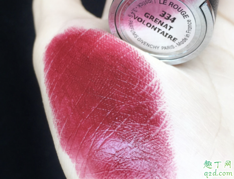 紀梵希334是什么顏色 紀梵希2019秋冬新品334口紅試色3