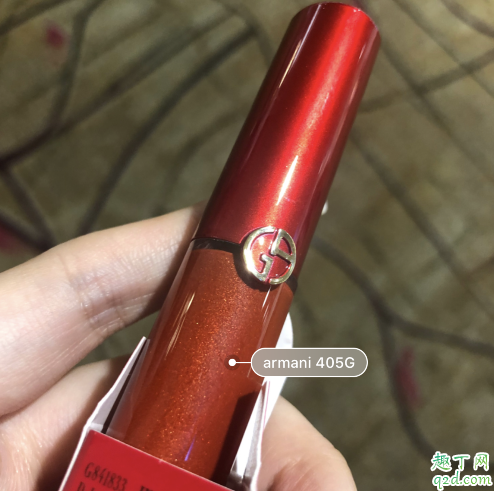 阿瑪尼2019圣誕限定405G好看嗎 阿瑪尼紅管405g試色8