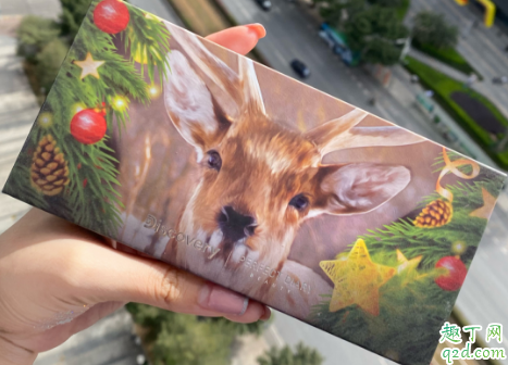 完美日記十二色圣誕小鹿眼影盤試色 完美日記眼影小鹿盤教程2