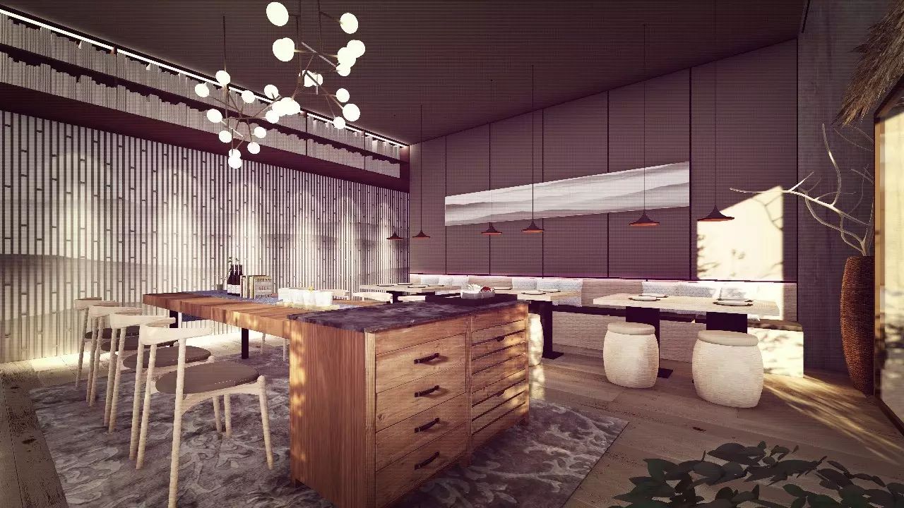 梧桐小筑，一幅靜靜舒展的水墨畫卷