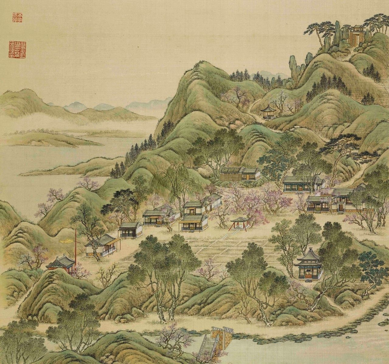 國畫:傾世絕美圓明園比你想像的更美《一》