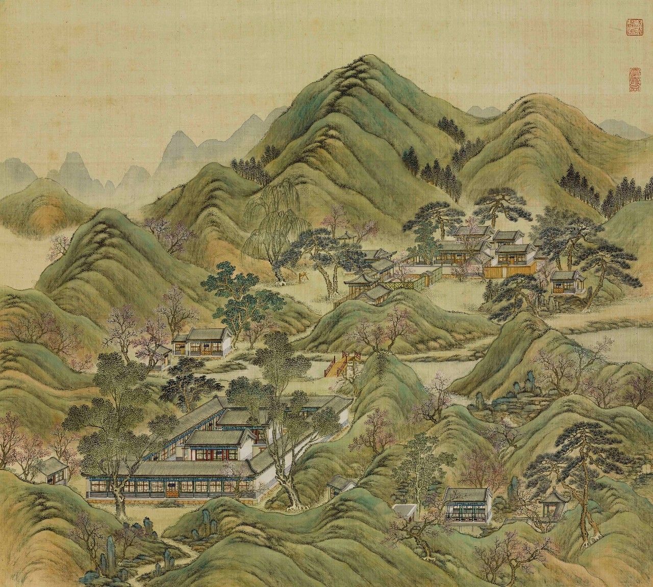 國畫:傾世絕美圓明園比你想像的更美《一》