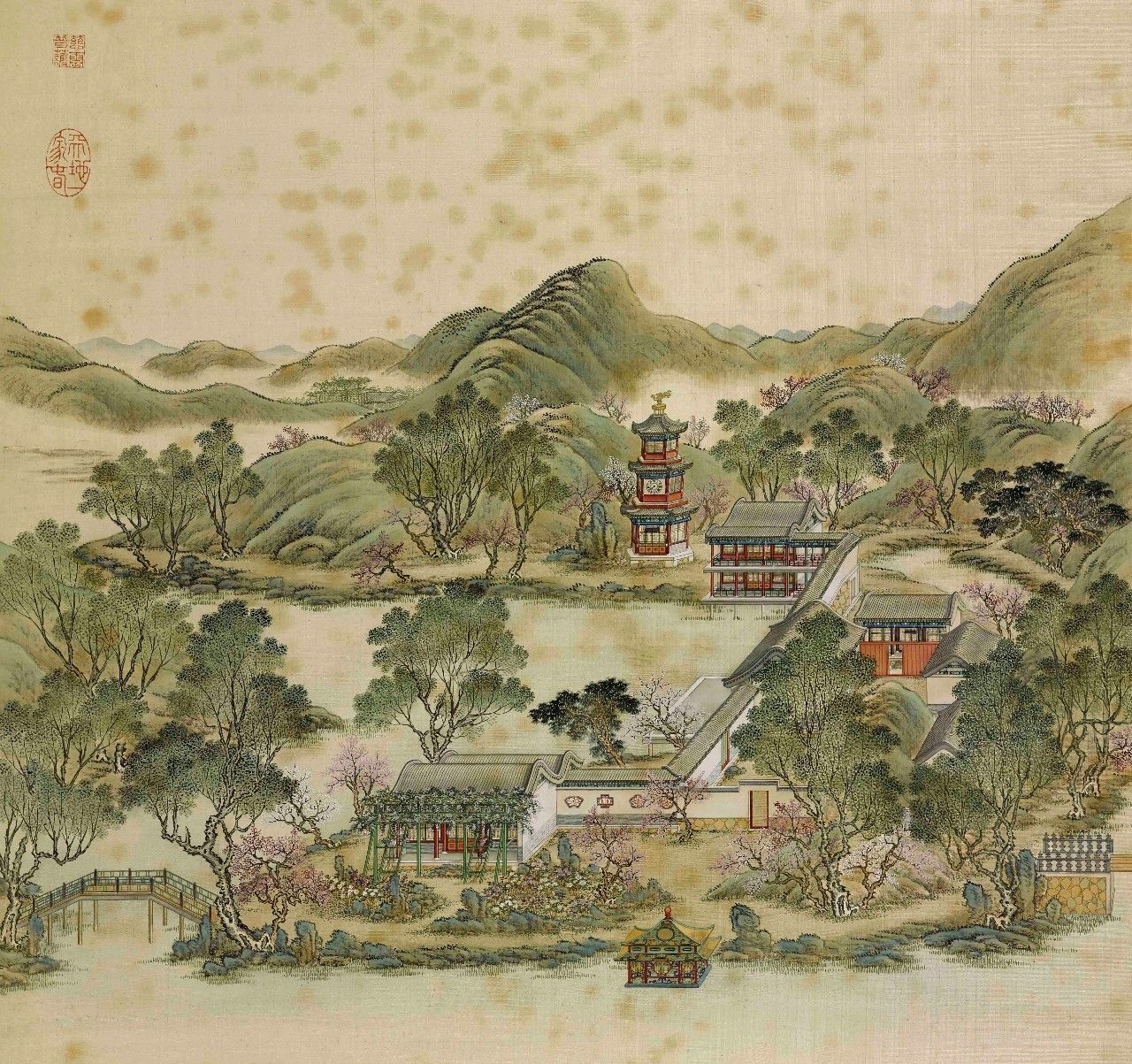 國畫:傾世絕美圓明園比你想像的更美《一》