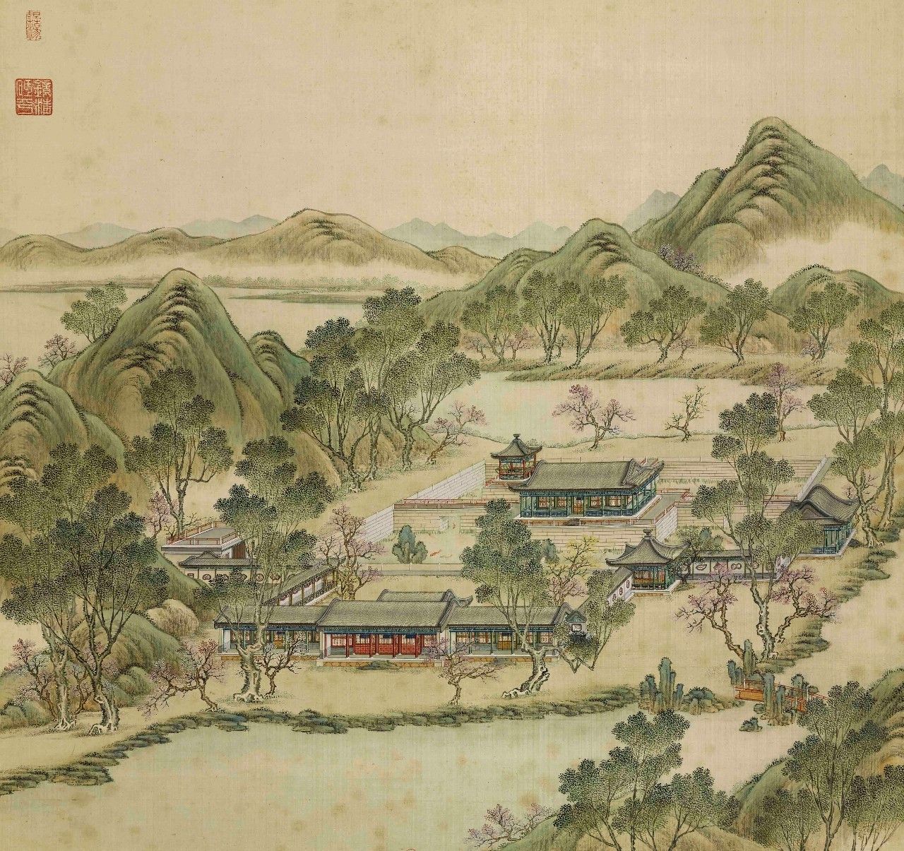 國畫:傾世絕美圓明園比你想像的更美《一》