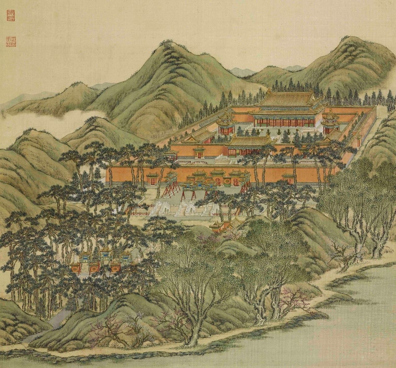 國(guó)畫(huà)：傾世絕美圓明園比你想像的更美《一》