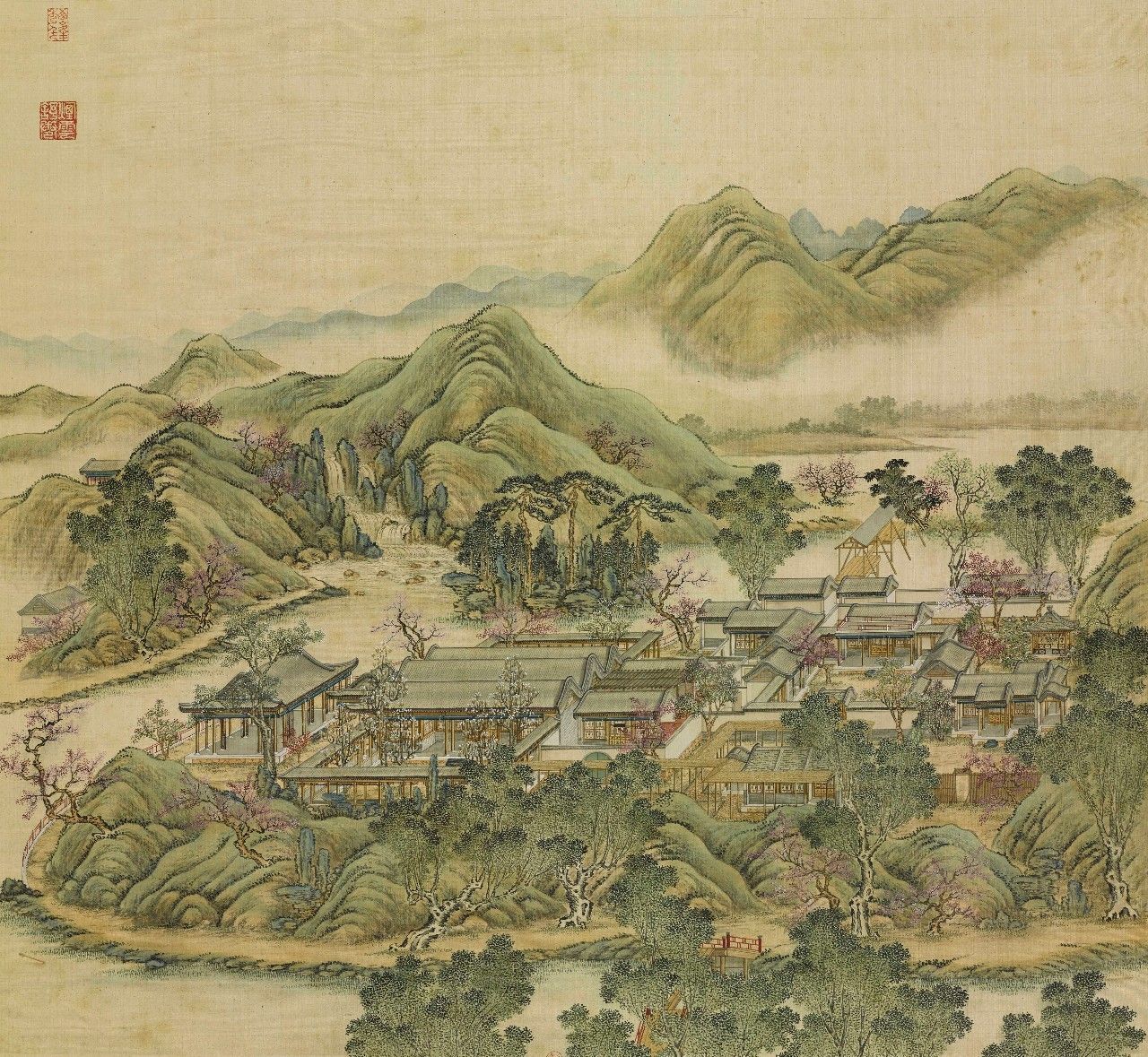 國(guó)畫：傾世絕美圓明園比你想像的更美《二》