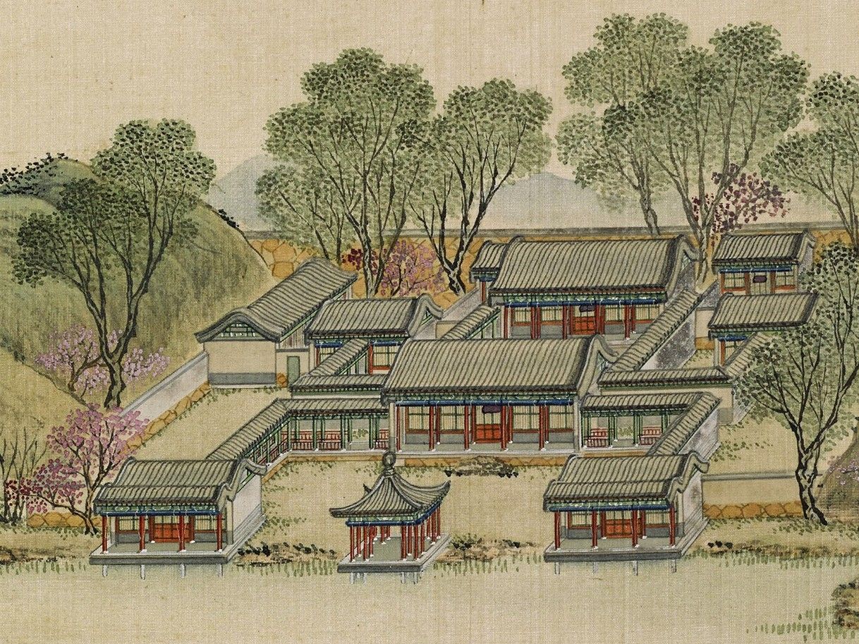 國畫：傾世絕美圓明園比你想像的更美《二》