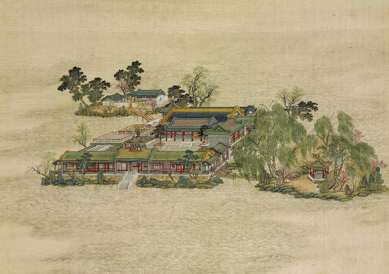 國畫:傾世絕美圓明園比你想像的更美《二》