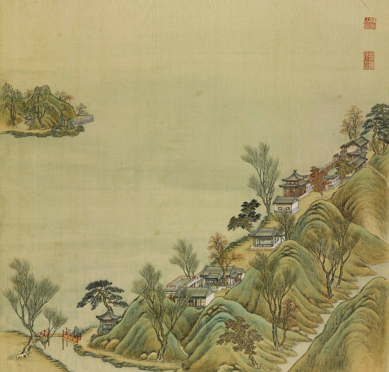 國畫:傾世絕美圓明園比你想像的更美《二》