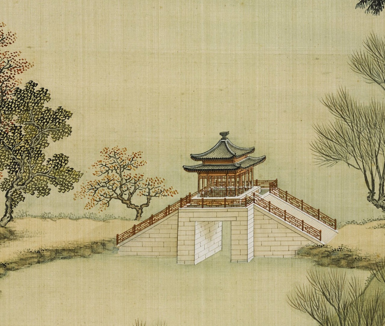 國(guó)畫(huà)：傾世絕美圓明園比你想像的更美《二》