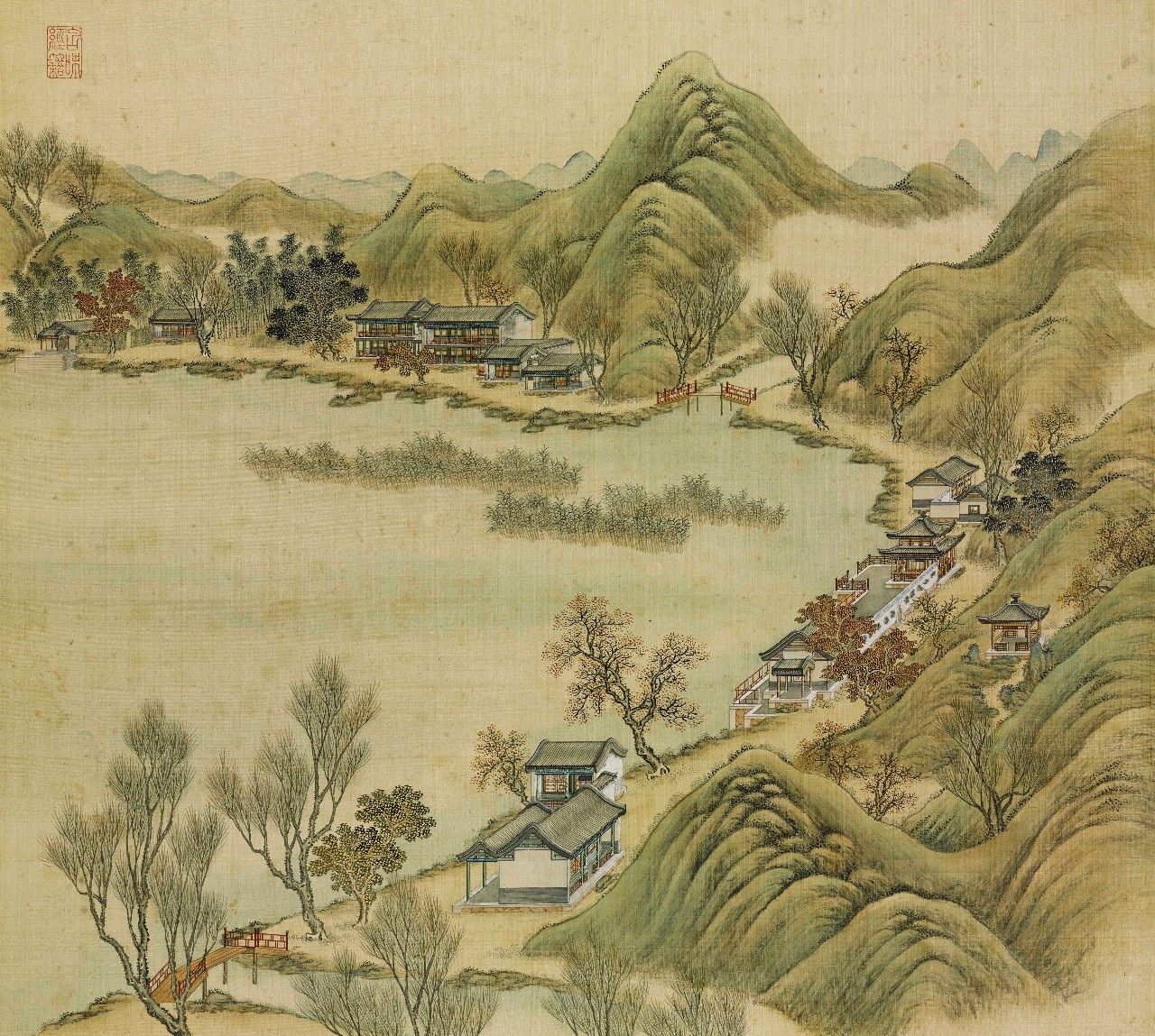 國(guó)畫(huà)：傾世絕美圓明園比你想像的更美《二》