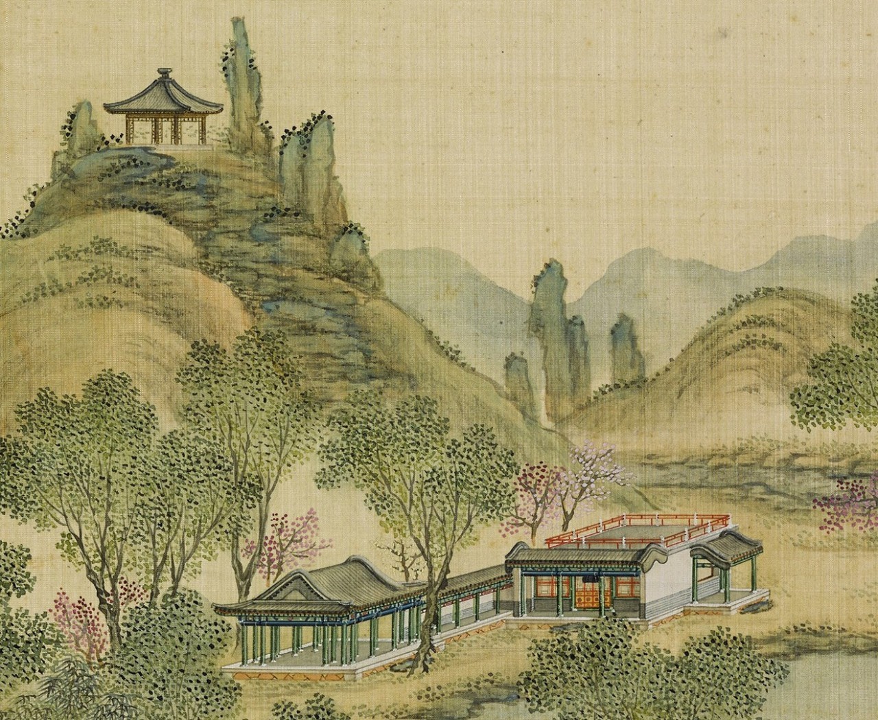 國(guó)畫(huà)：傾世絕美圓明園比你想像的更美《二》