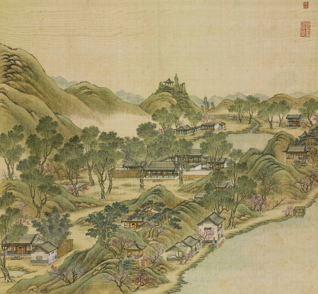 國(guó)畫(huà)：傾世絕美圓明園比你想像的更美《二》