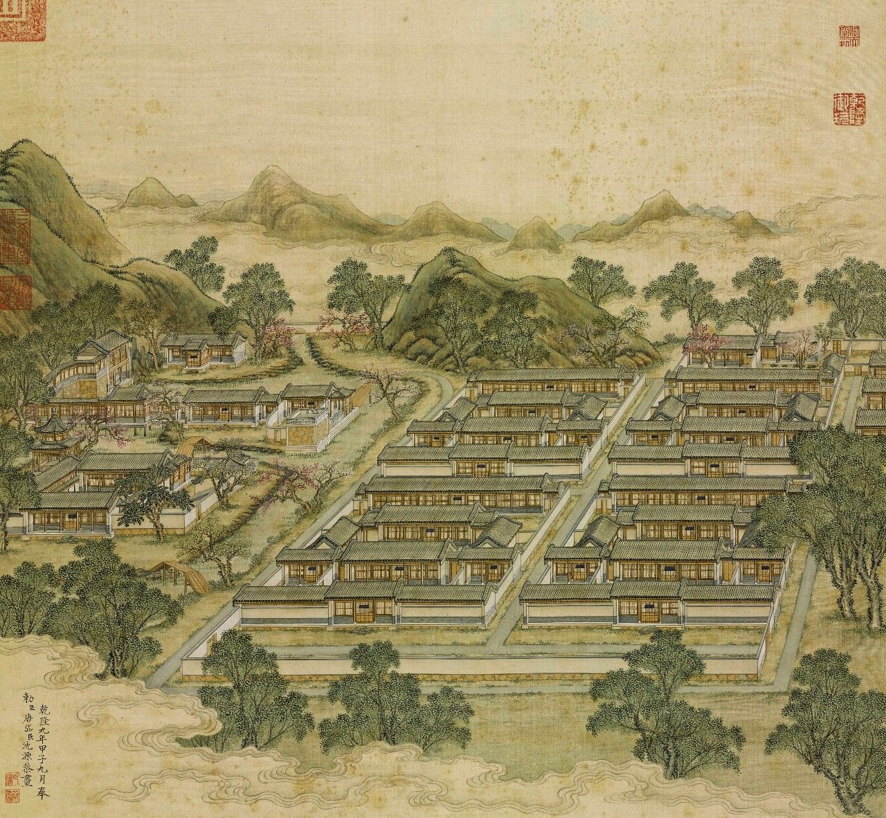 國畫:傾世絕美圓明園比你想像的更美《二》