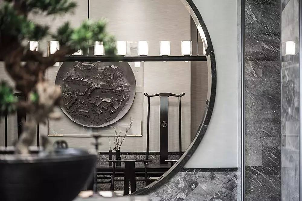 新中式玄關(guān)，推開門就讓人驚艷到心!