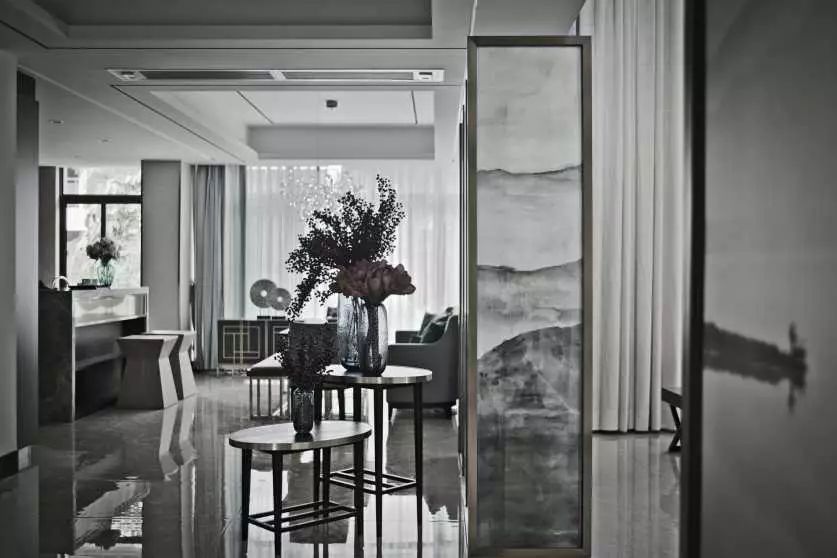 新中式玄關(guān)，推開門就讓人驚艷到心!