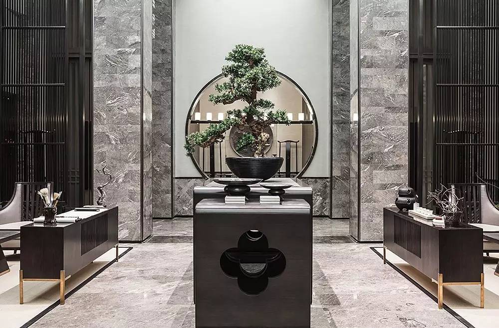 新中式玄關(guān)，推開門就讓人驚艷到心!