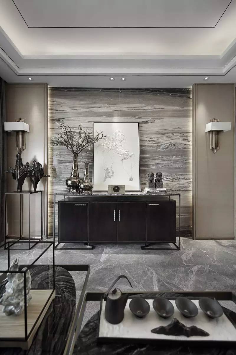 新中式玄關(guān)，推開門就讓人驚艷到心!