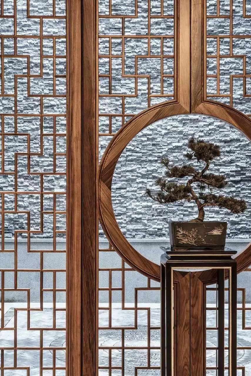 新中式玄關，推開門就讓人驚艷到心!