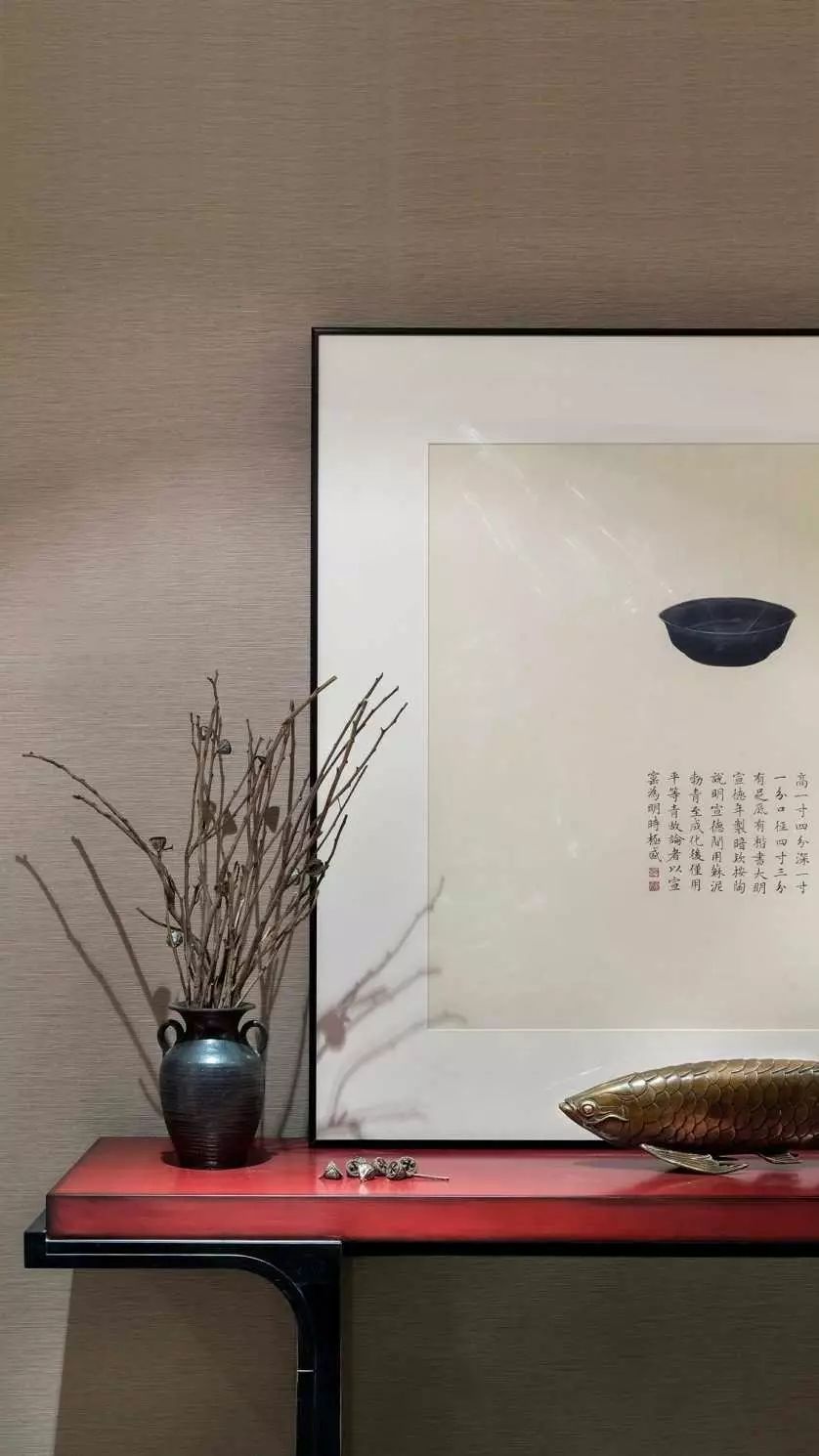 新中式玄關(guān)，推開(kāi)門就讓人驚艷到心!