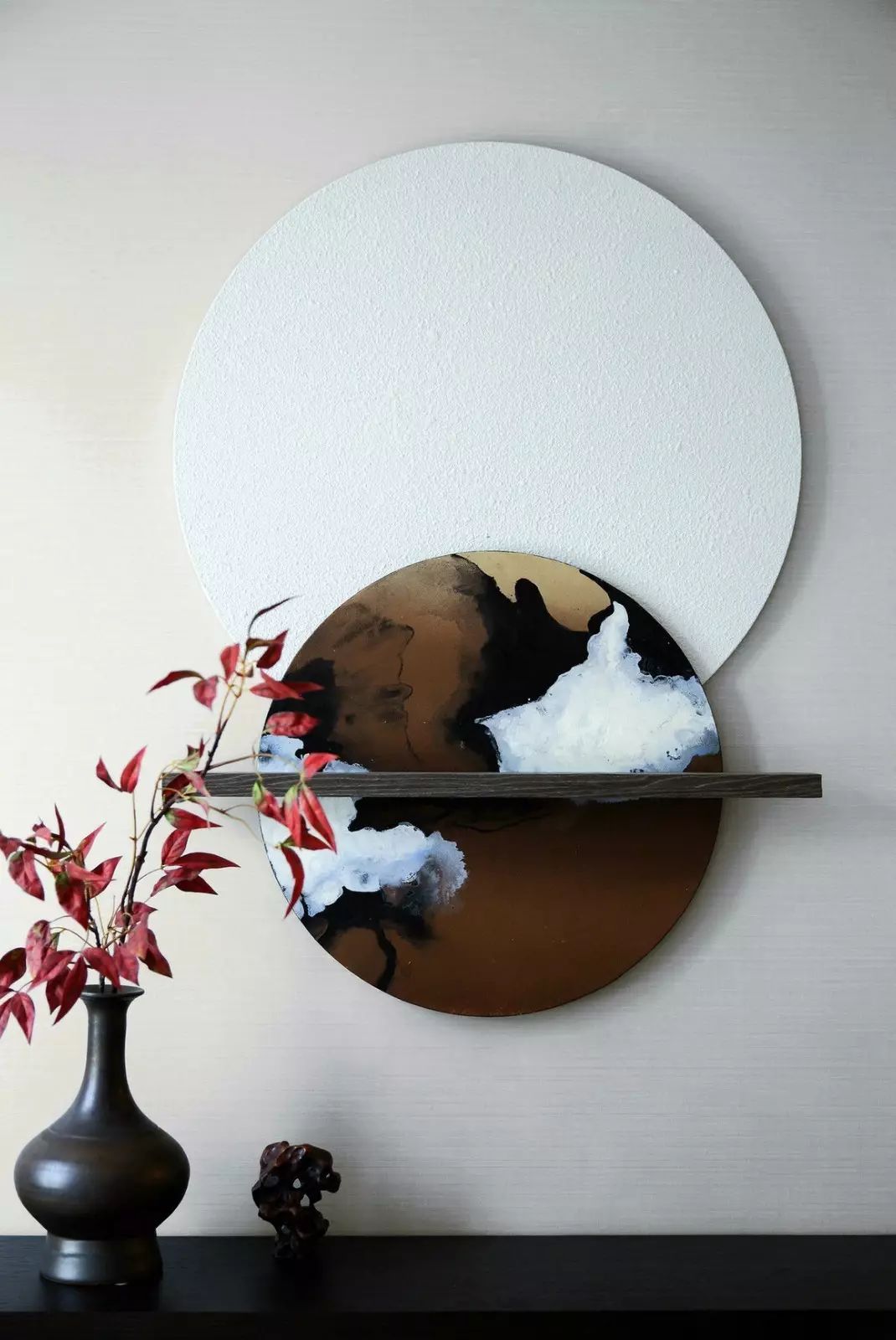 新中式玄關(guān)，推開(kāi)門就讓人驚艷到心!